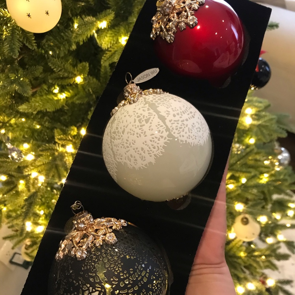 Jason Wu for Neiman Marcus 27 Glass Ornaments